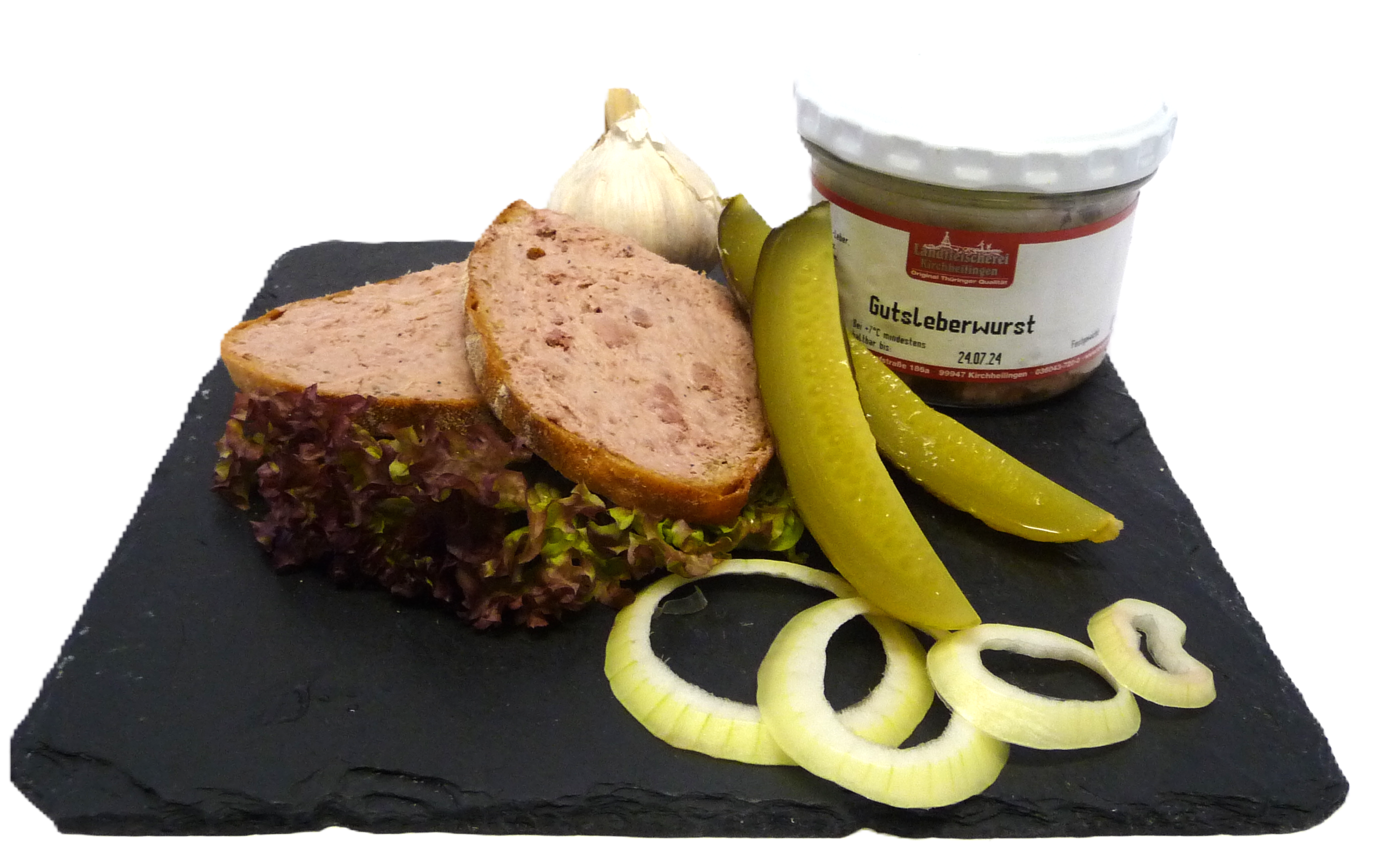 Gutsleberwurst im Glas