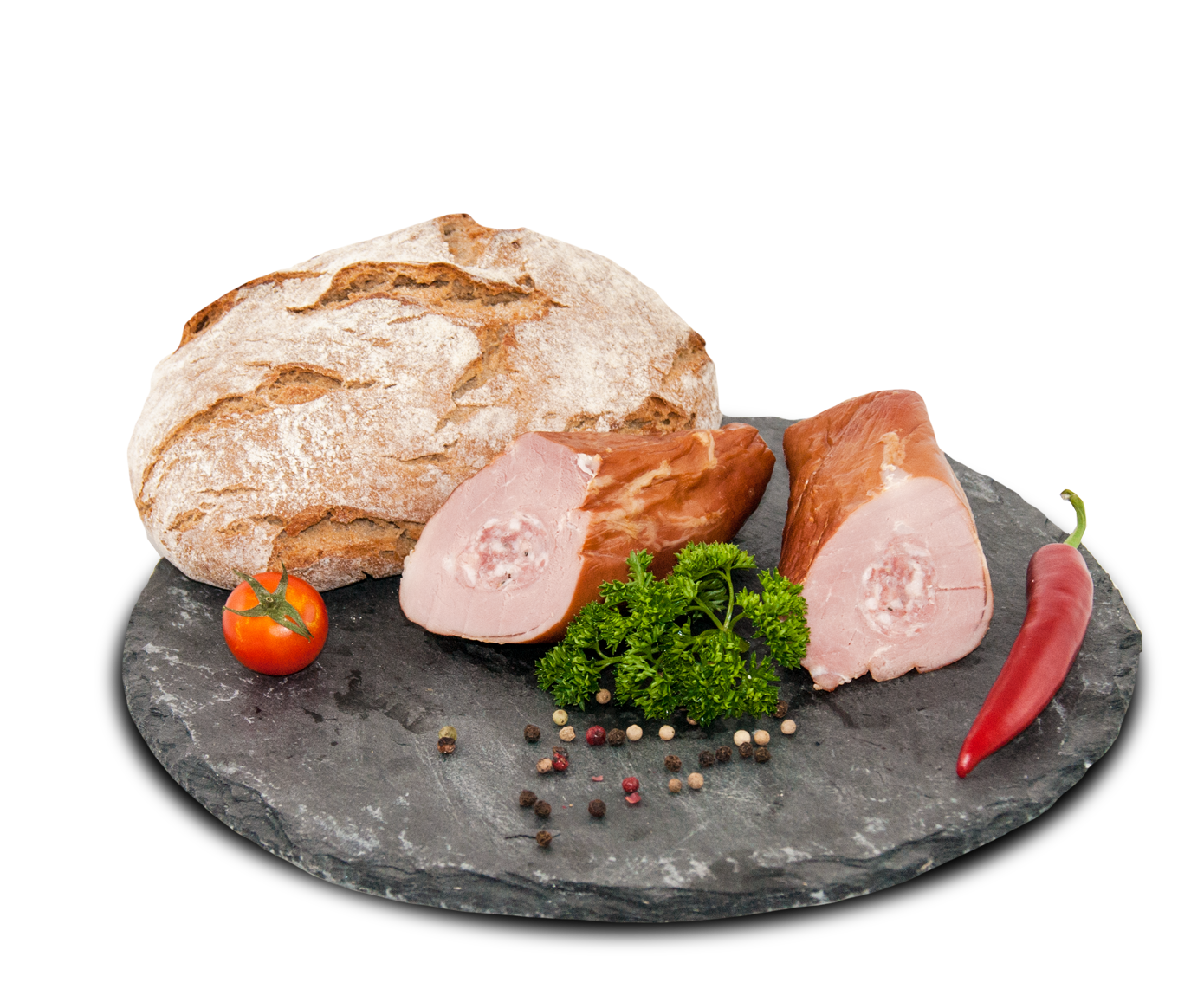 Lende gefüllt geräuchert