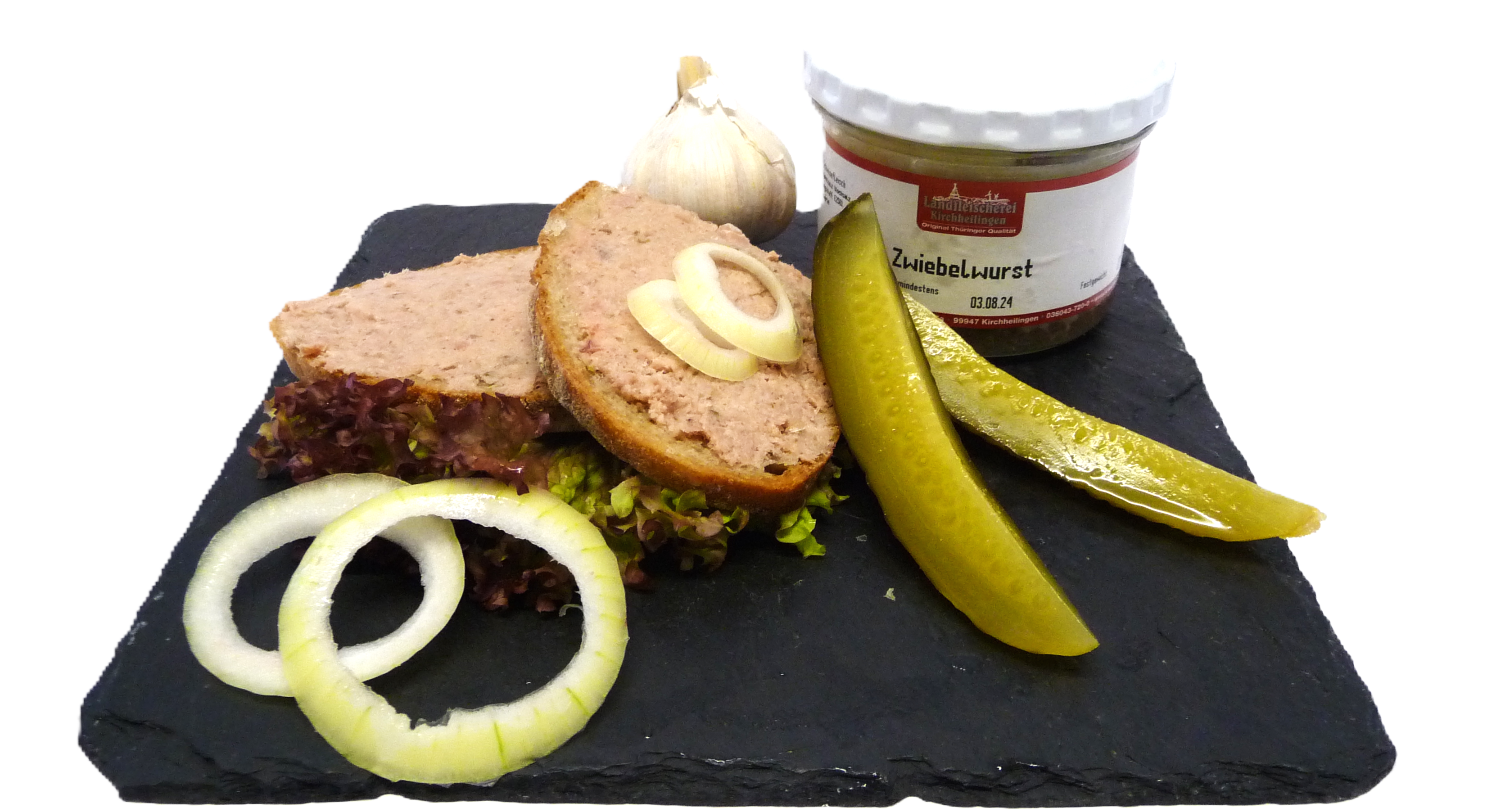 Zwiebelwurst im Glas