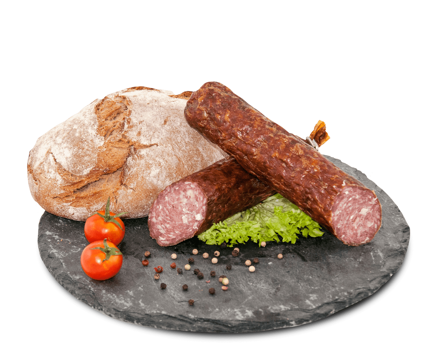 Stracke im Naturdarm luftgetrocknet